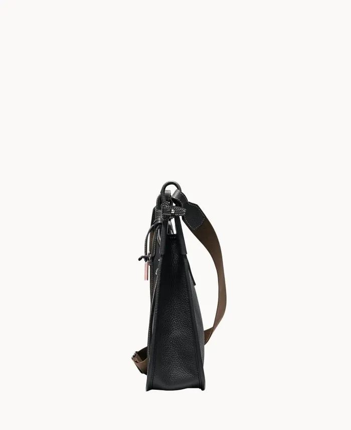 Dooney and Bourke Henrys Large Crossbody Black WomenMen Crossbodies