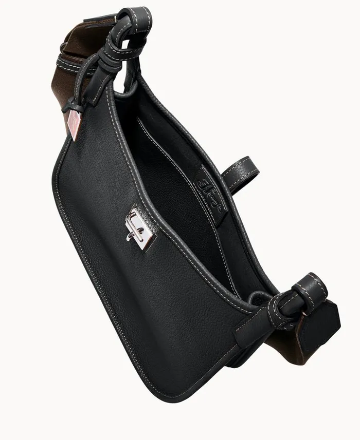 Dooney and Bourke Henrys Large Crossbody Black WomenMen Crossbodies