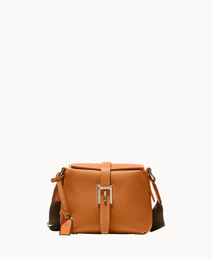Dooney and Bourke Henrys Mini Foldover Crossbody Caramel WomenMen Crossbodies Dooney and Bourke Henrys Mini Foldover Crossbody Caramel WomenMen Crossbodies