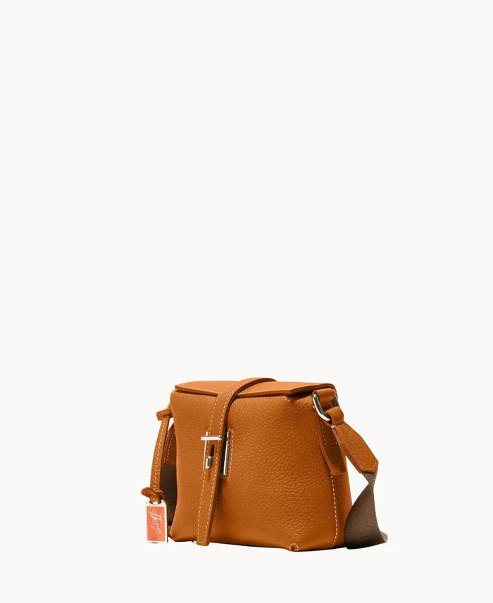 Dooney and Bourke Henrys Mini Foldover Crossbody Caramel WomenMen Crossbodies Dooney and Bourke Henrys Mini Foldover Crossbody Caramel WomenMen Crossbodies