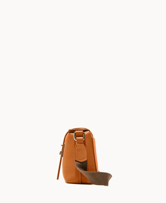 Dooney and Bourke Henrys Mini Foldover Crossbody Caramel WomenMen Crossbodies Dooney and Bourke Henrys Mini Foldover Crossbody Caramel WomenMen Crossbodies
