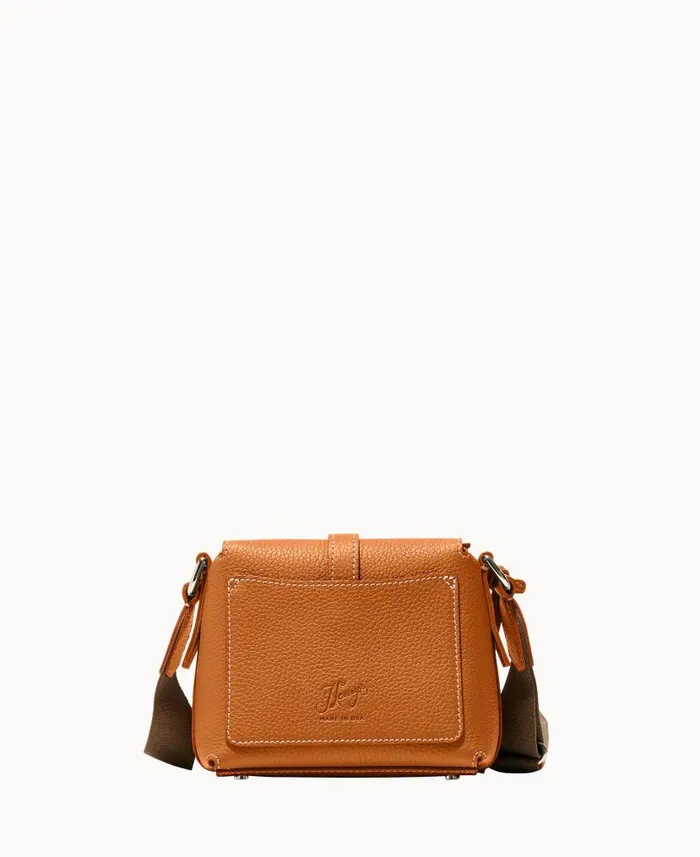 Dooney and Bourke Henrys Mini Foldover Crossbody Caramel WomenMen Crossbodies Dooney and Bourke Henrys Mini Foldover Crossbody Caramel WomenMen Crossbodies