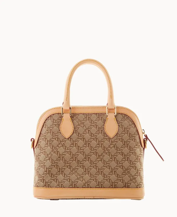 Dooney and Bourke Maritime Satchel Brown WomenMen Satchels