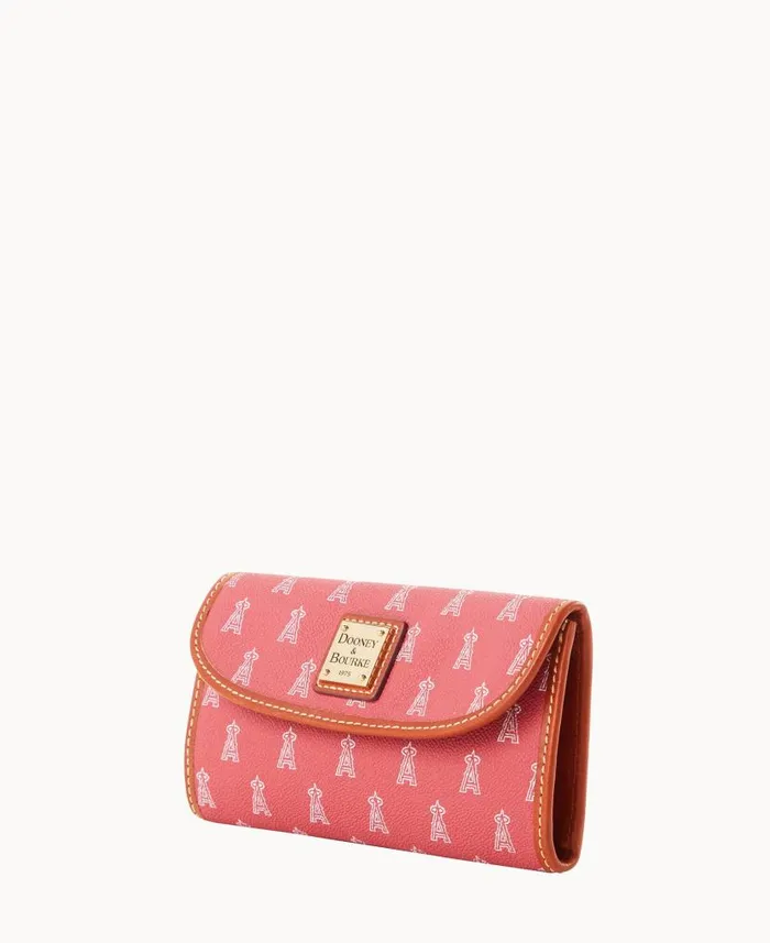 Dooney and Bourke MLB Angels Continental Clutch Angels WomenMen Wallets