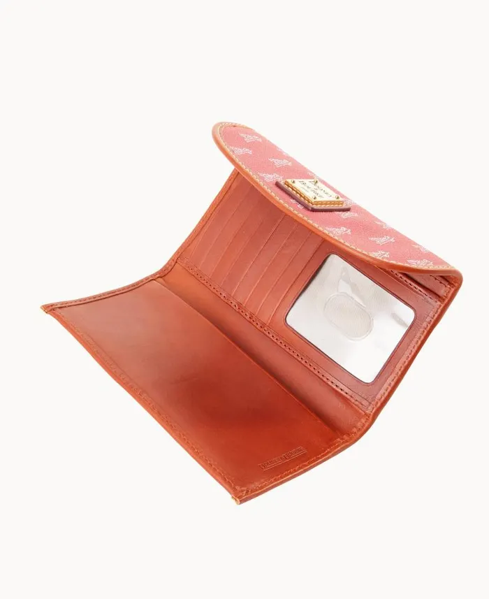 Dooney and Bourke MLB Angels Continental Clutch Angels WomenMen Wallets