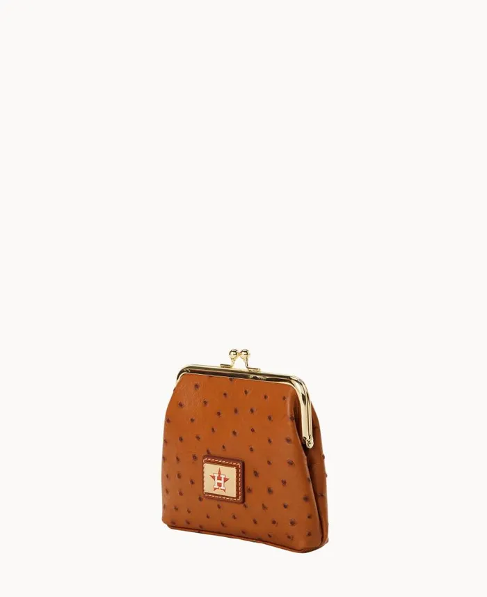 Dooney and Bourke MLB Astros Large Framed Purse Astros WomenMen Wallets