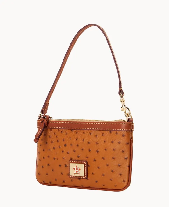Dooney and Bourke MLB Astros Large Slim Wristlet Astros WomenMen Wallets