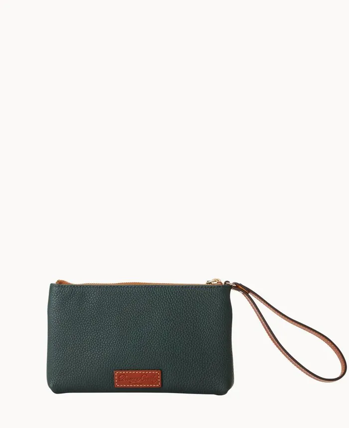 Dooney and Bourke MLB Athletics Double Zip Wristlet Athletics WomenMen Wallets Dooney and Bourke MLB Athletics Double Zip Wristlet Athletics WomenMen Wallets