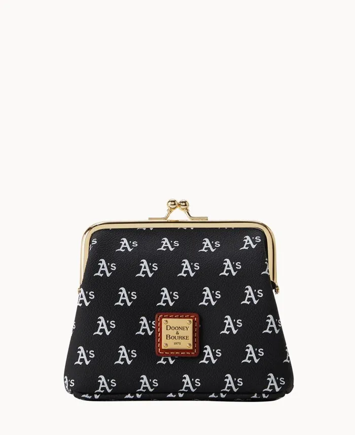 Dooney and Bourke MLB Athletics Large Framed Purse Athletics WomenMen Wallets Dooney and Bourke MLB Athletics Large Framed Purse Athletics WomenMen Wallets
