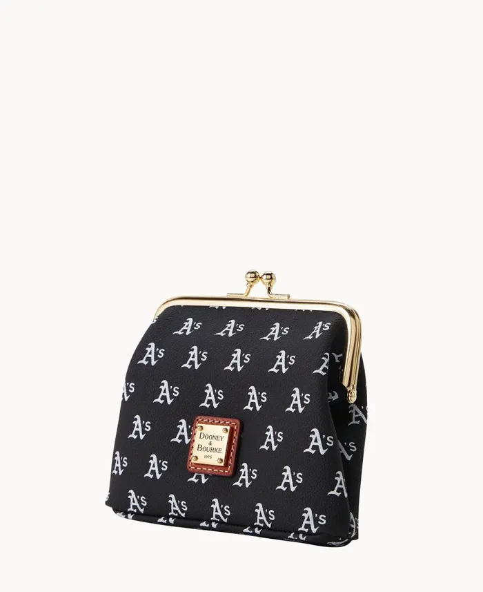 Dooney and Bourke MLB Athletics Large Framed Purse Athletics WomenMen Wallets Dooney and Bourke MLB Athletics Large Framed Purse Athletics WomenMen Wallets