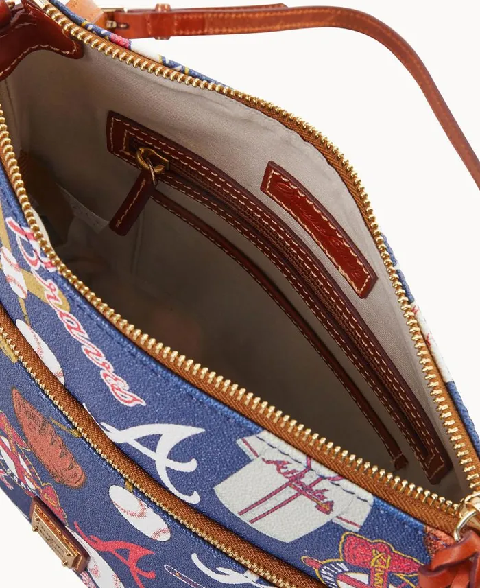 Dooney and Bourke MLB Braves Crossbody Braves WomenMen Crossbodies