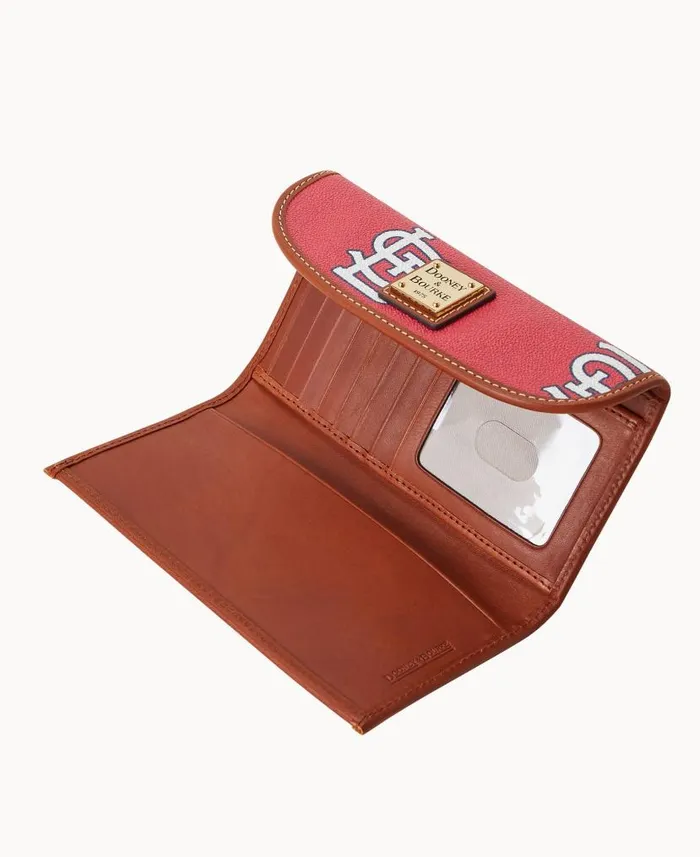 Dooney and Bourke MLB Cardinals Continental Clutch Cardinals WomenMen Wallets Dooney and Bourke MLB Cardinals Continental Clutch Cardinals WomenMen Wallets