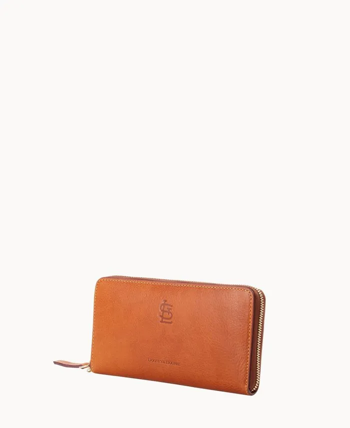 Dooney and Bourke MLB Cardinals Large Zip Around Wristlet Cardinals WomenMen Wallets Dooney and Bourke MLB Cardinals Large Zip Around Wristlet Cardinals WomenMen Wallets