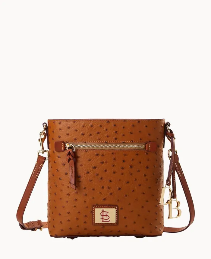 Dooney and Bourke MLB Cardinals Zip Crossbody Cardinals WomenMen Crossbodies