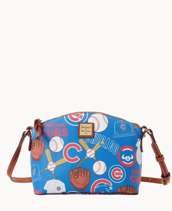 Dooney and Bourke MLB Cubs Suki Crossbody Cubs WomenMen Crossbodies