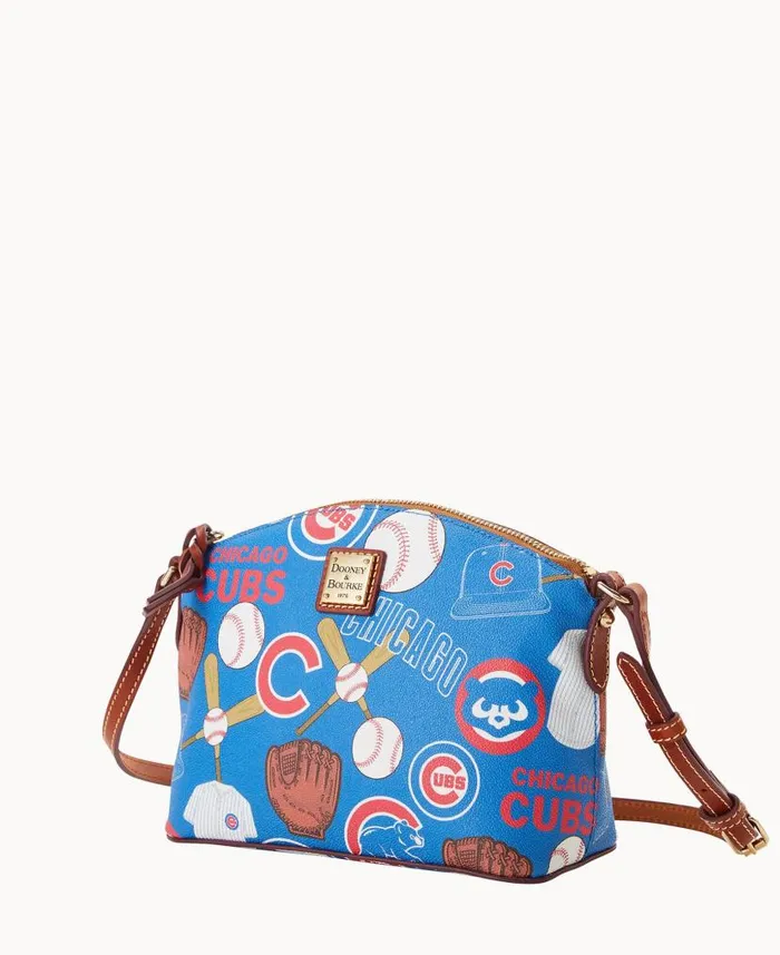 Dooney and Bourke MLB Cubs Suki Crossbody Cubs WomenMen Crossbodies