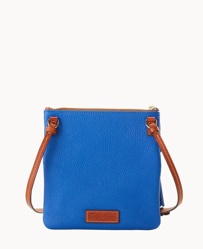 Dooney and Bourke MLB Cubs Triple Zip Crossbody Cubs WomenMen Crossbodies