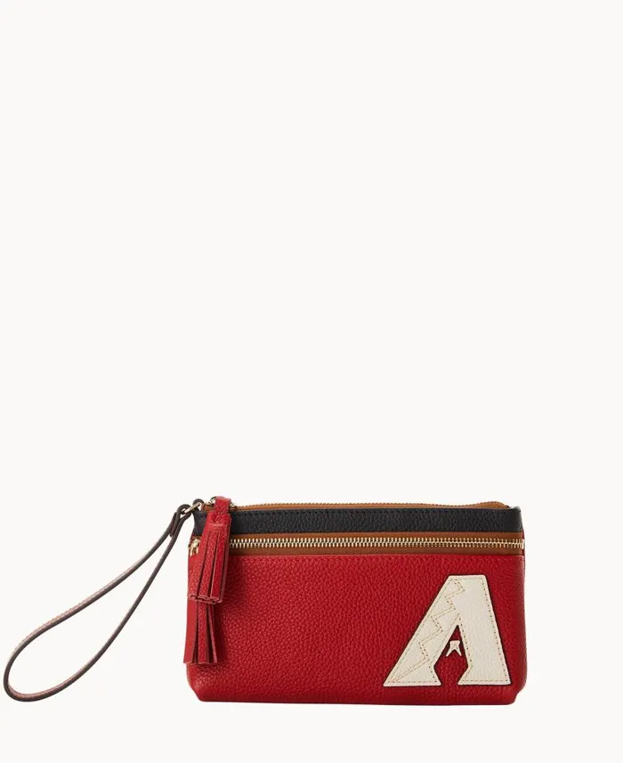 Dooney and Bourke MLB Diamondbacks Double Zip Wristlet Diamondbacks WomenMen Wallets Dooney and Bourke MLB Diamondbacks Double Zip Wristlet Diamondbacks WomenMen Wallets