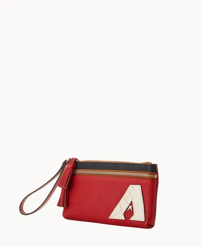Dooney and Bourke MLB Diamondbacks Double Zip Wristlet Diamondbacks WomenMen Wallets Dooney and Bourke MLB Diamondbacks Double Zip Wristlet Diamondbacks WomenMen Wallets