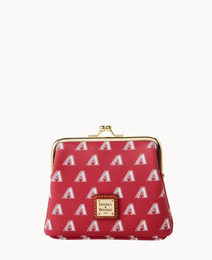 Dooney and Bourke MLB Diamondbacks Large Framed Purse Diamondbacks WomenMen Wallets