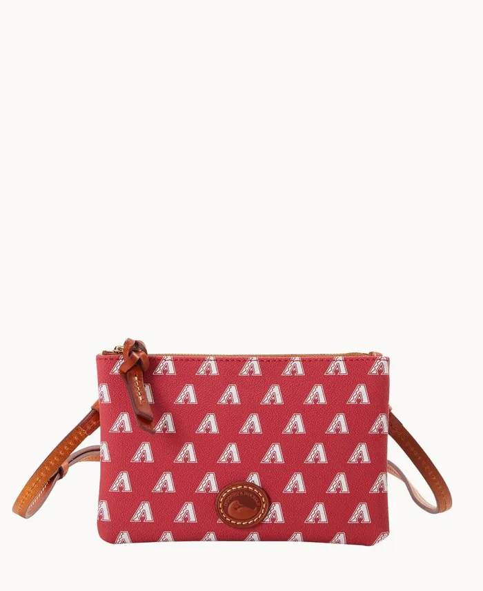 Dooney and Bourke MLB Diamondbacks Top Zip Crossbody Diamondbacks WomenMen Crossbodies Dooney and Bourke MLB Diamondbacks Top Zip Crossbody Diamondbacks WomenMen Crossbodies