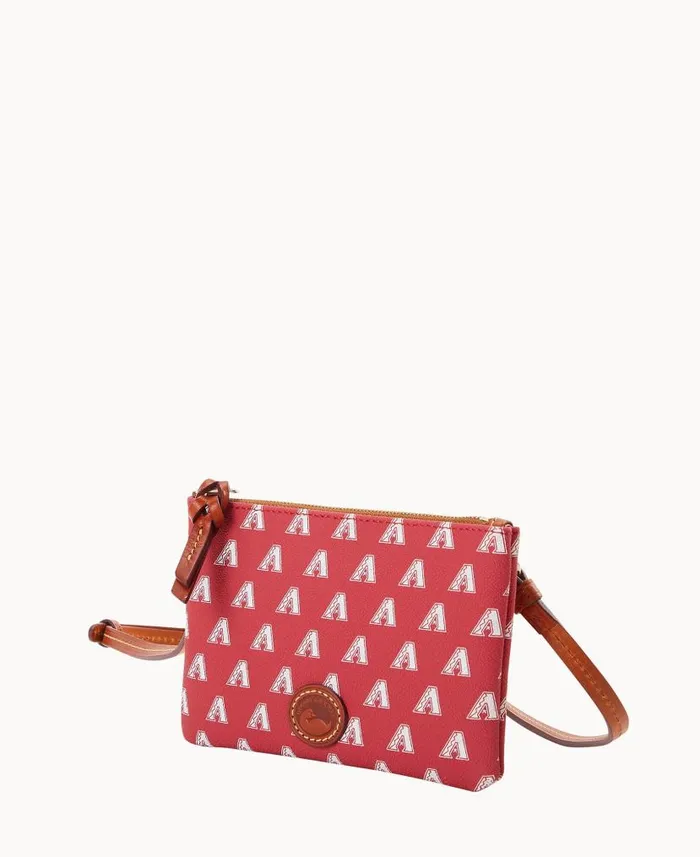 Dooney and Bourke MLB Diamondbacks Top Zip Crossbody Diamondbacks WomenMen Crossbodies Dooney and Bourke MLB Diamondbacks Top Zip Crossbody Diamondbacks WomenMen Crossbodies