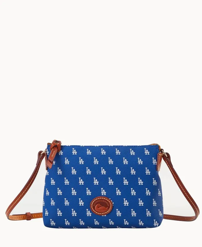 Dooney and Bourke MLB Dodgers Crossbody Pouchette Dodgers WomenMen Crossbodies Dooney and Bourke MLB Dodgers Crossbody Pouchette Dodgers WomenMen Crossbodies