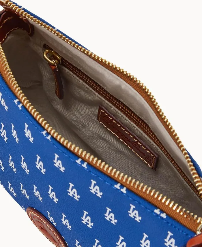 Dooney and Bourke MLB Dodgers Crossbody Pouchette Dodgers WomenMen Crossbodies Dooney and Bourke MLB Dodgers Crossbody Pouchette Dodgers WomenMen Crossbodies