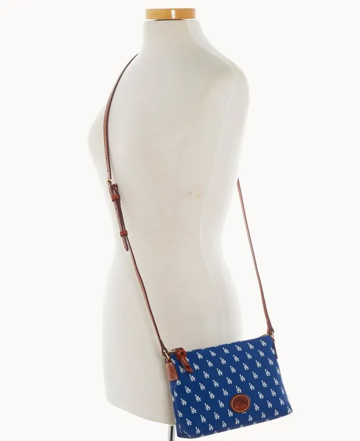 Dooney and Bourke MLB Dodgers Crossbody Pouchette Dodgers WomenMen Crossbodies Dooney and Bourke MLB Dodgers Crossbody Pouchette Dodgers WomenMen Crossbodies