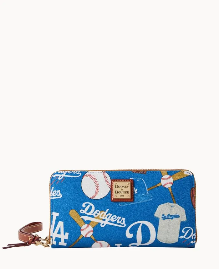 Dooney and Bourke MLB Dodgers Large Zip Around Wristlet Dodgers WomenMen Wallets Dooney and Bourke MLB Dodgers Large Zip Around Wristlet Dodgers WomenMen Wallets