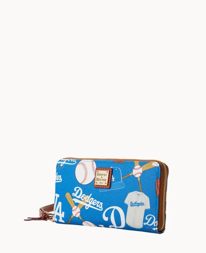 Dooney and Bourke MLB Dodgers Large Zip Around Wristlet Dodgers WomenMen Wallets Dooney and Bourke MLB Dodgers Large Zip Around Wristlet Dodgers WomenMen Wallets
