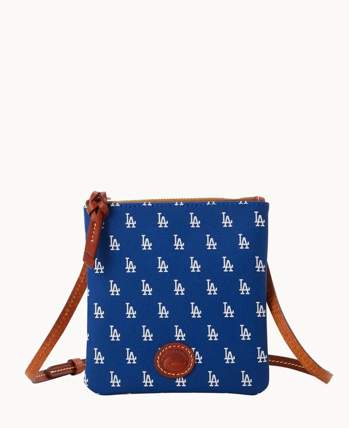Dooney and Bourke MLB Dodgers Small North South Top Zip Crossbody Dodgers WomenMen Crossbodies Dooney and Bourke MLB Dodgers Small North South Top Zip Crossbody Dodgers WomenMen Crossbodies