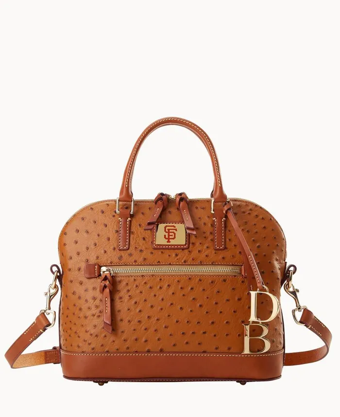 Dooney and Bourke MLB Giants Domed Zip Satchel Giants WomenMen Satchels