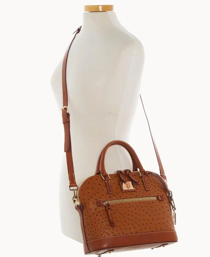 Dooney and Bourke MLB Giants Domed Zip Satchel Giants WomenMen Satchels
