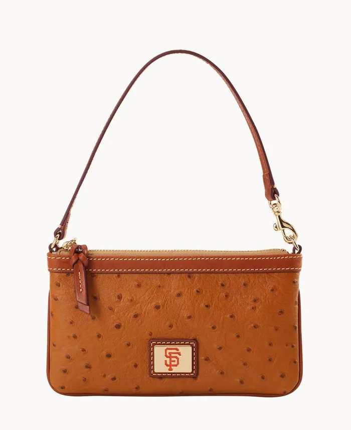 Dooney and Bourke MLB Giants Large Slim Wristlet Giants WomenMen Wallets
