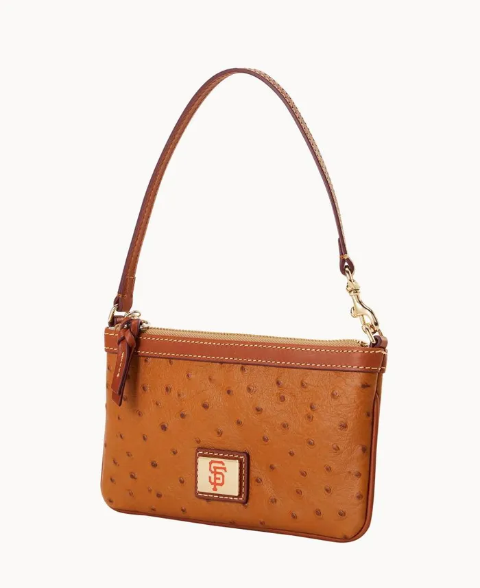 Dooney and Bourke MLB Giants Large Slim Wristlet Giants WomenMen Wallets