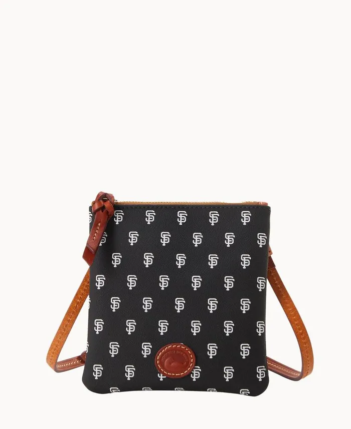 Dooney and Bourke MLB Giants Small North South Top Zip Crossbody Giants WomenMen Crossbodies Dooney and Bourke MLB Giants Small North South Top Zip Crossbody Giants WomenMen Crossbodies