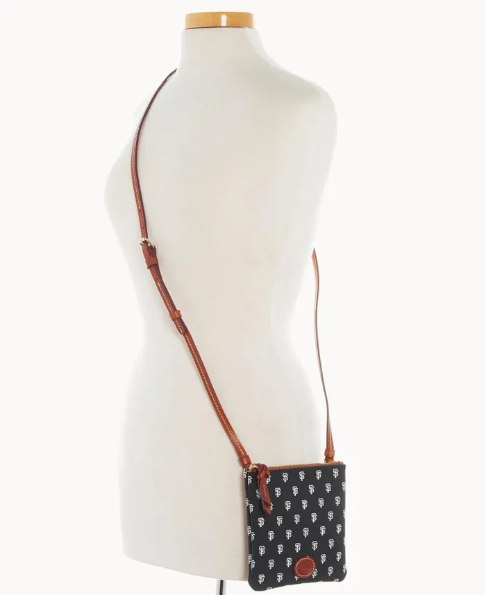 Dooney and Bourke MLB Giants Small North South Top Zip Crossbody Giants WomenMen Crossbodies Dooney and Bourke MLB Giants Small North South Top Zip Crossbody Giants WomenMen Crossbodies