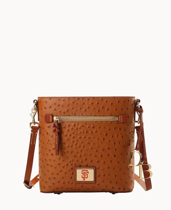 Dooney and Bourke MLB Giants Zip Crossbody Giants WomenMen Crossbodies