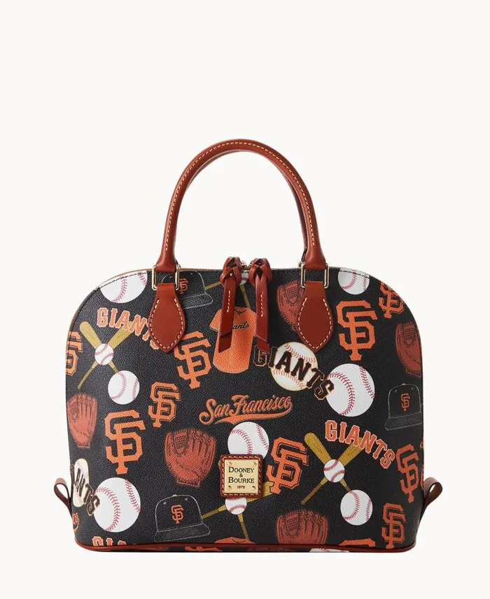 Dooney and Bourke MLB Giants Zip Zip Satchel Giants WomenMen Satchels