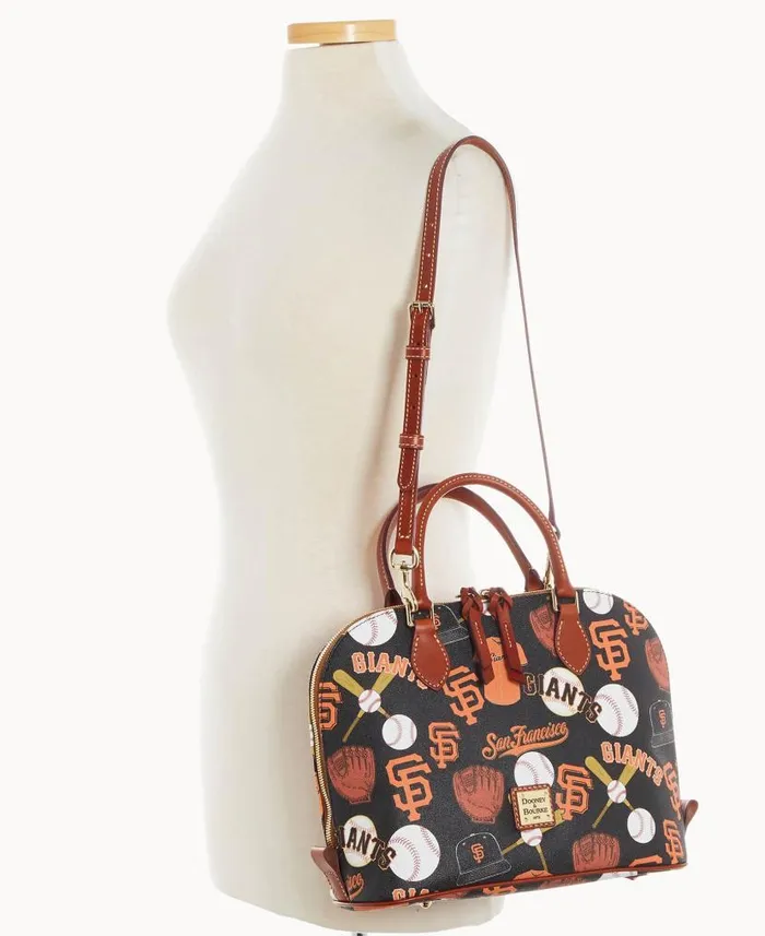 Dooney and Bourke MLB Giants Zip Zip Satchel Giants WomenMen Satchels