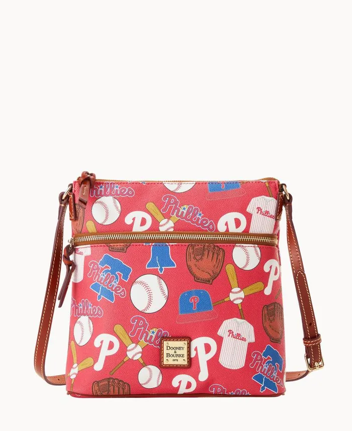 Dooney and Bourke MLB Phillies Crossbody Phillies WomenMen Crossbodies