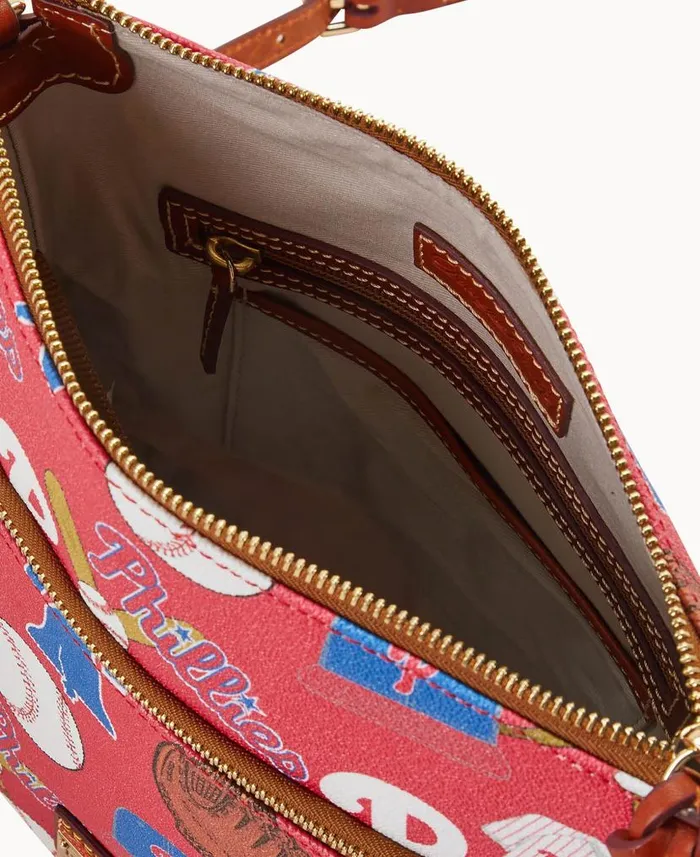Dooney and Bourke MLB Phillies Crossbody Phillies WomenMen Crossbodies