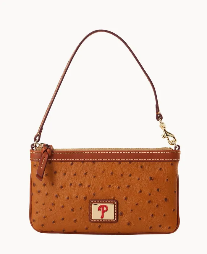 Dooney and Bourke MLB Phillies Large Slim Wristlet Phillies WomenMen Wallets