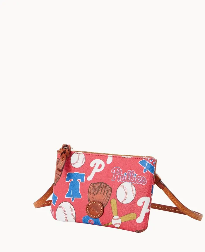 Dooney and Bourke MLB Phillies Top Zip Crossbody Phillies WomenMen Crossbodies Dooney and Bourke MLB Phillies Top Zip Crossbody Phillies WomenMen Crossbodies