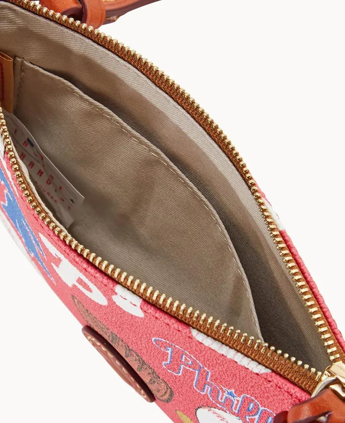 Dooney and Bourke MLB Phillies Top Zip Crossbody Phillies WomenMen Crossbodies Dooney and Bourke MLB Phillies Top Zip Crossbody Phillies WomenMen Crossbodies