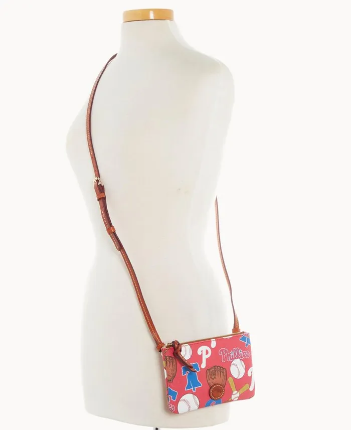 Dooney and Bourke MLB Phillies Top Zip Crossbody Phillies WomenMen Crossbodies Dooney and Bourke MLB Phillies Top Zip Crossbody Phillies WomenMen Crossbodies