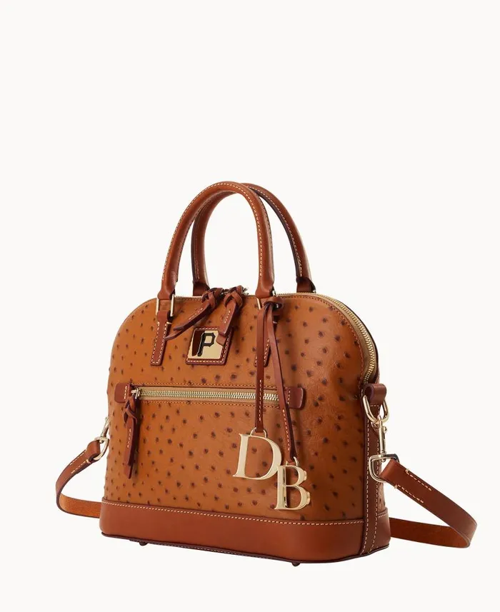 Dooney and Bourke MLB Pirates Domed Zip Satchel Pirates WomenMen Satchels