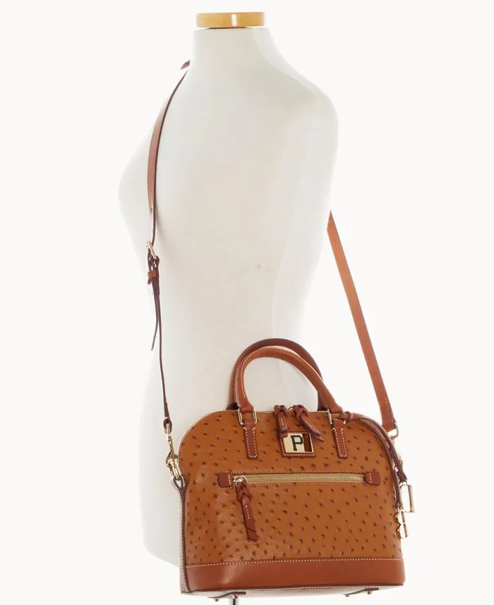 Dooney and Bourke MLB Pirates Domed Zip Satchel Pirates WomenMen Satchels