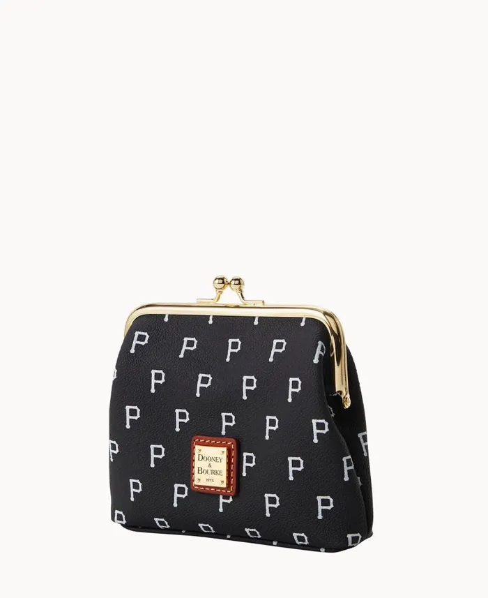 Dooney and Bourke MLB Pirates Large Framed Purse Pirates WomenMen Wallets